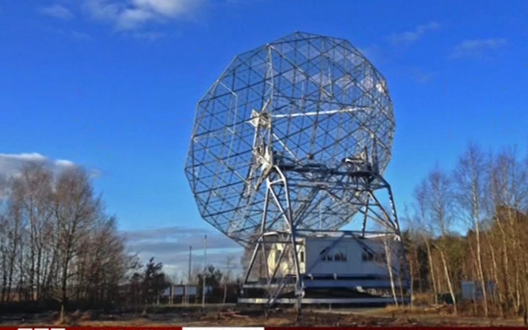 Dwingeloo radio telescope featured on BBC Click!
